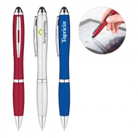 Curvy Stylus Gel Pen with Logo  Curvy Stylus Gel Pen with Logo