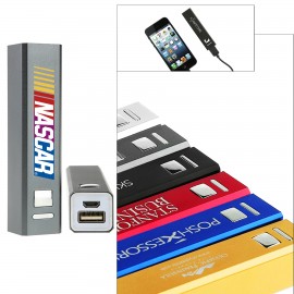 Madison UL Certified 220mAh Power Bank/ Square (Gunmetal) with Logo