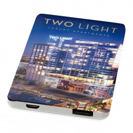 2500mAh Power Bank - Universal Portable Battery Charger with Logo