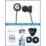 Custom Bottle Cap Stereo Earbuds with upgraded speakers and choice of packaging