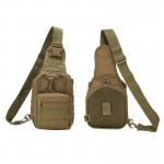 Camouflage Sling Bag with Logo