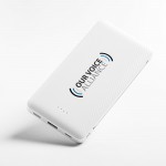 Promotional 10,000 mAh Built in Cables Power Bank