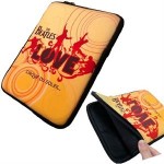 Personalized Dye Sublimation Travel Laptop Sleeves w/ Zipper Closure
