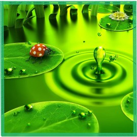 Ultimate Luxury 7"x 7" MicroFiber Cloth (Towel ) with Logo