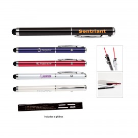 iPad/iphone Stylus w/ Laser Pointer with Logo