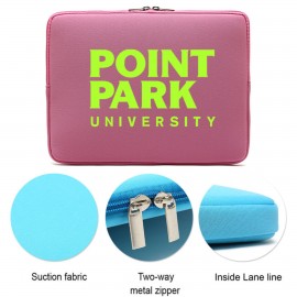 Personalized Premium Neoprene Laptop Sleeve w/Suction Fabric & Two Zipper  Personalized Premium Neoprene Laptop Sleeve w/Suction Fabric & Two Zipper