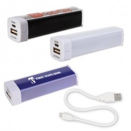 Logo Branded Michita 2200 mAh Power Bank Charger