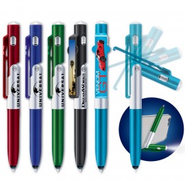 Transformer Pen, Stylus, Stand, LED with Logo