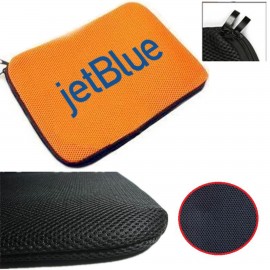 Grid Fabric Laptop Sleeve w/ Double Zipper & Soft Interior with Logo  Grid Fabric Laptop Sleeve w/ Double Zipper & Soft Interior with Logo