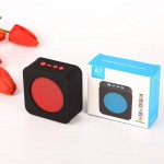 Square Mini Cloth Bluetooth Speaker w/USB Port with Logo