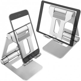 Adjustable Foldable Desktop Cell Phone Tablet Stand Holder with Logo