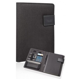 Small Fabric Portfolios (6.5"x8.75") with Logo  Small Fabric Portfolios (6.5"x8.75") with Logo