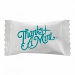 Assorted Sour Candies in "Thanks a Mint" Classic Wrapper Custom Imprinted