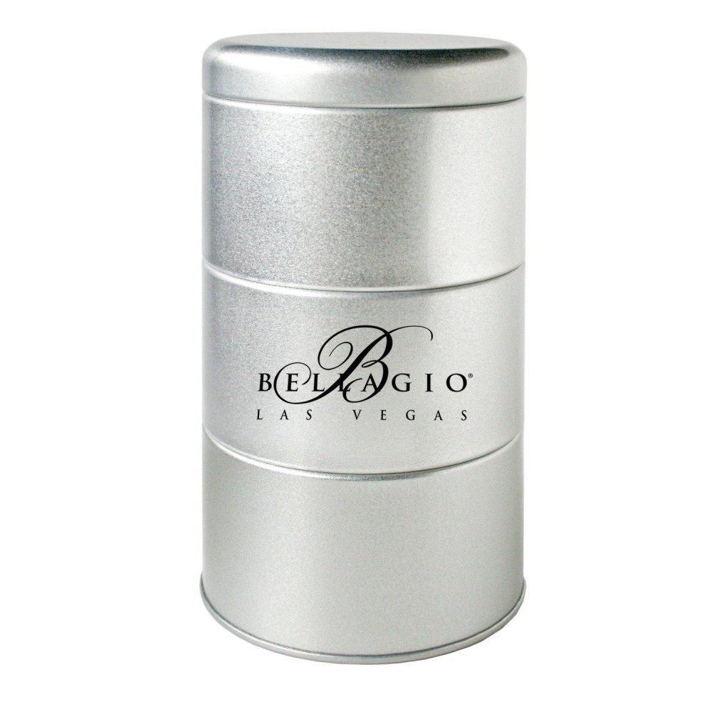 Custom Branded 3 Compartment Tin Container - Hard Candy Custom Branded 3 Compartment Tin Container - Hard Candy