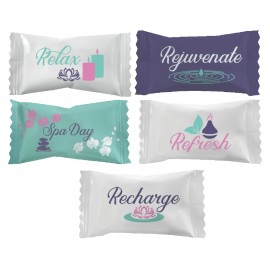 Assorted Sour Candies in Spa Wrappers Custom Branded  Assorted Sour Candies in Spa Wrappers Custom Branded