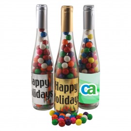 Custom Imprinted Champagne Bottle w/Gumballs