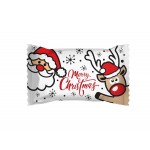 Custom Branded Assorted Sour Candies in Santa Christmas Wrappers