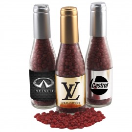 Promotional Champagne Bottle w/Red Hots