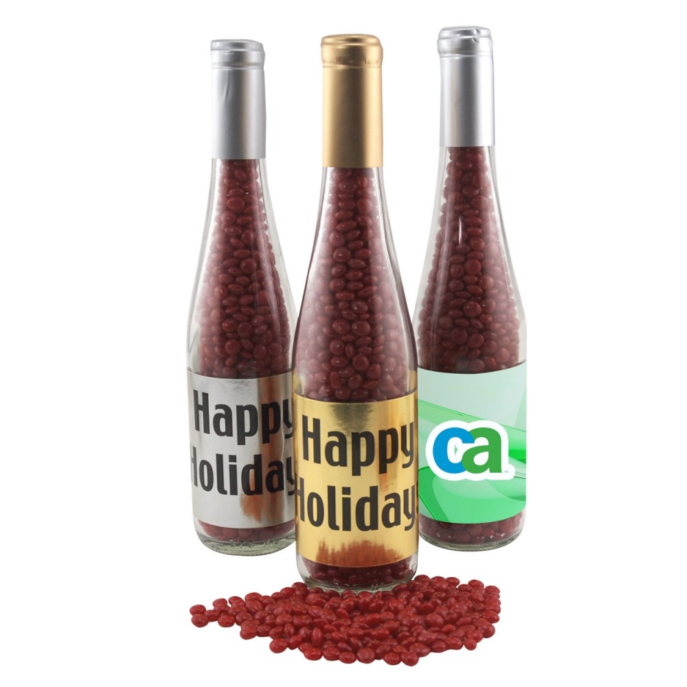 Custom Branded Champagne Bottle w/Red Hots Custom Branded Champagne Bottle w/Red Hots