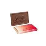 Custom 2"x 3" Small & Mighty Custom Chocolate Wrapper Bar