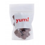 Custom Imprinted Chocobears Snack Pouch (Chocolate Covered Cinnamon Gummi Bears)