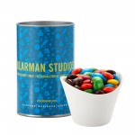 Logo Branded 4" Snack Tube Collection- M&M's