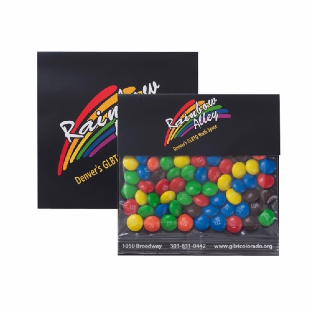 M&M's in Large Billboard Header Bag Logo Printed M&M's in Large Billboard Header Bag Logo Printed
