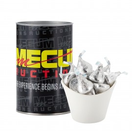 4" Snack Tube Collection- Hersey's Kisses Custom Imprinted