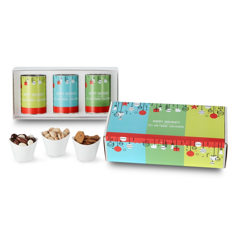 Custom Imprinted 3 Way 4 inch Snack Tube Mailer Box Custom Imprinted 3 Way 4 inch Snack Tube Mailer Box
