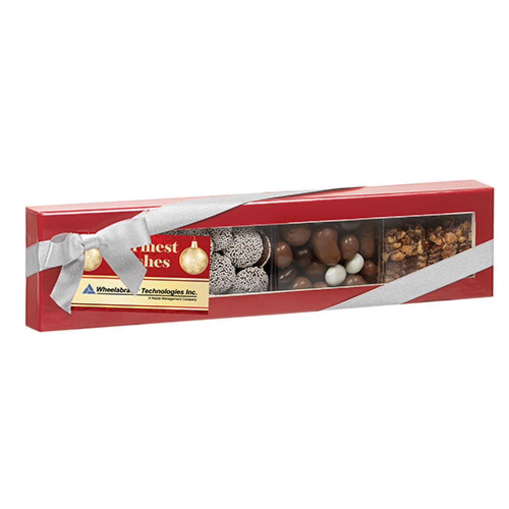Promotional Small 4 Way Elegant Chocolate Dream Gift Box Promotional Small 4 Way Elegant Chocolate Dream Gift Box