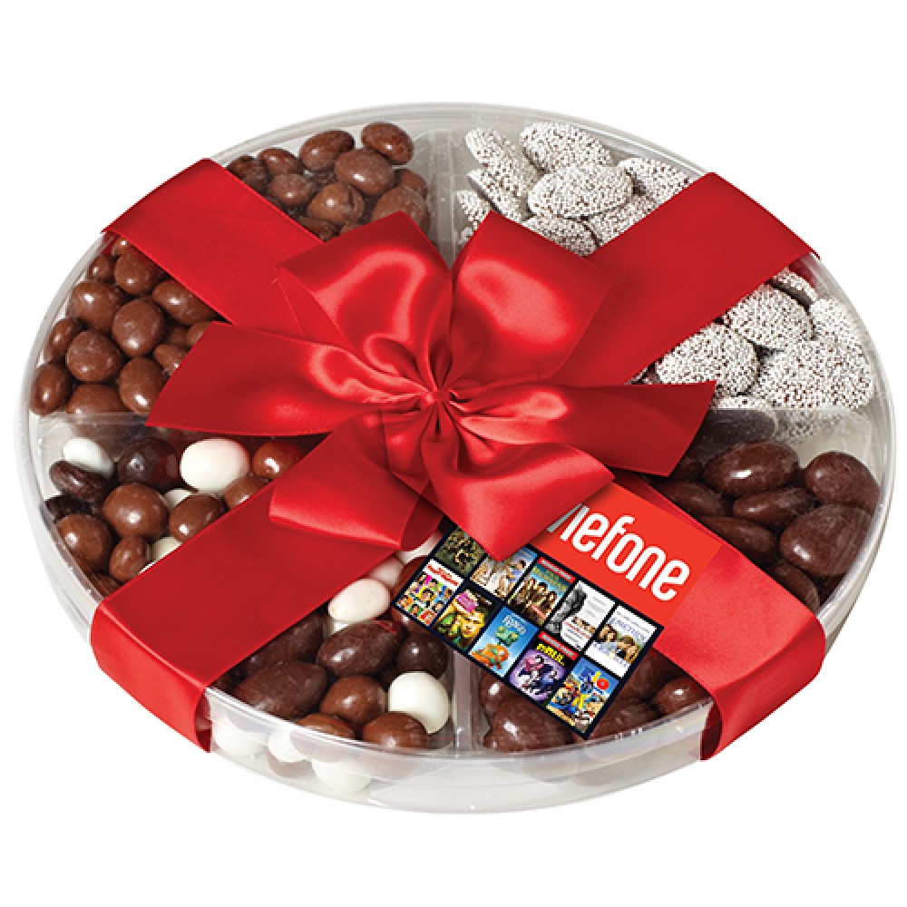 4 Way Premier Present - Chocolate Mix Custom Imprinted 4 Way Premier Present - Chocolate Mix Custom Imprinted