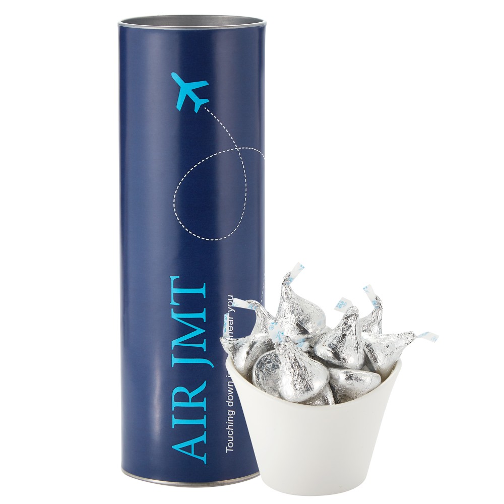 Logo Branded 8" Snack Tube Collection- Hersey's Kisses Logo Branded 8" Snack Tube Collection- Hersey's Kisses