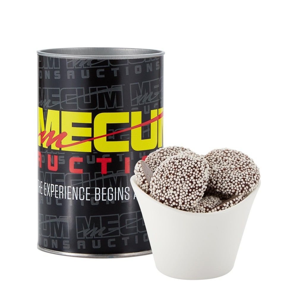 4" Snack Tube Collection- Chocolate Nonpareils Logo Printed 4" Snack Tube Collection- Chocolate Nonpareils Logo Printed