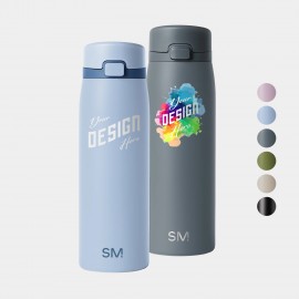 Custom 16 oz Simple Modern Ceramic Lined Insulated Sidekick Coffee Tumbler