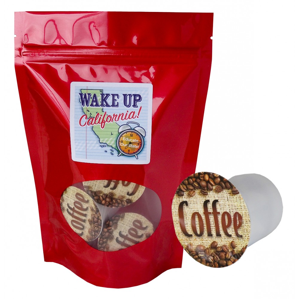 4 Pack Coffee K-Cup (Red) with Logo