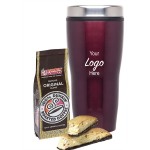 Promotional Tumbler with Dunkin Donuts Coffee