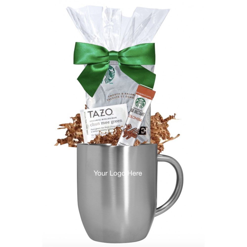 Starbucks Coffee & Tea with Stainless Mug with Logo