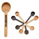 Wooden Coffee Ground Spoon with Logo