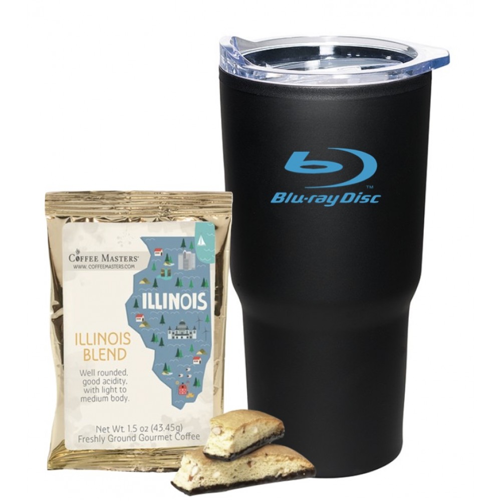 Name Your State Coffee Pack with Tumbler with Logo
