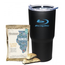 Name Your State Coffee Pack with Tumbler with Logo