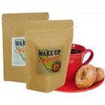 Promotional Gourmet Coffee Stand Up Bag (Kraft)