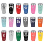 20 Oz. Polar Camel Tumbler w/Clear Lid Custom Imprinted