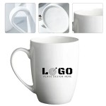 11 OZ Ceramic Dishwasher-Safe Bistro Mug Handle Coffee(Ocean) with Logo