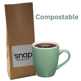 Logo Branded 6 oz. Gourmet Coffee - Compostable Bag