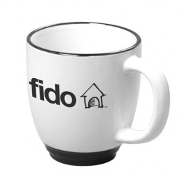 Customized 12 Oz. Trim Tone Mug (Deep Etch)  Customized 12 Oz. Trim Tone Mug (Deep Etch)