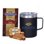 Ghirardell Chocolate & Cocoa Vacuum Mug with Logo