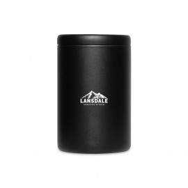 MiiR Air Lock Coffee Canister - Black Powder with Logo