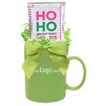 Custom Imprinted Ho Ho Holiday Coffee Gift Mug