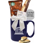 15 Oz. Coffee & Tea Mug (Navy Blue) Logo Branded
