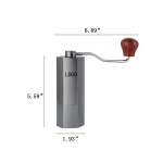 Small Portable Hand Coffee Bean Grinder with Logo